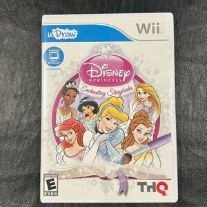 Wii U Draw Disney Princess Enchanting Storybooks